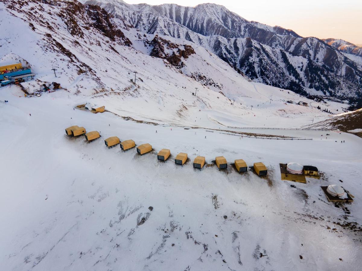 Tenir Eco Hotel, Shymbulak Mountain Resort Almaty Esterno foto