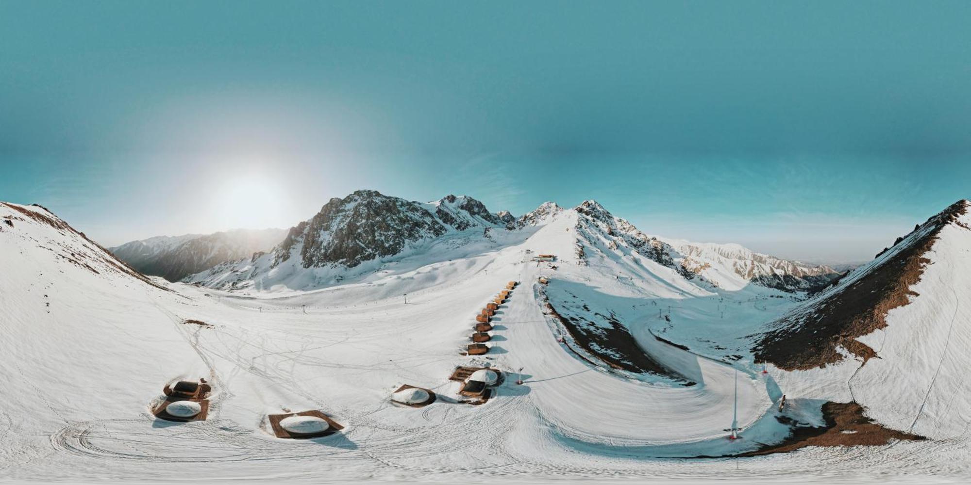 Tenir Eco Hotel, Shymbulak Mountain Resort Almaty Esterno foto